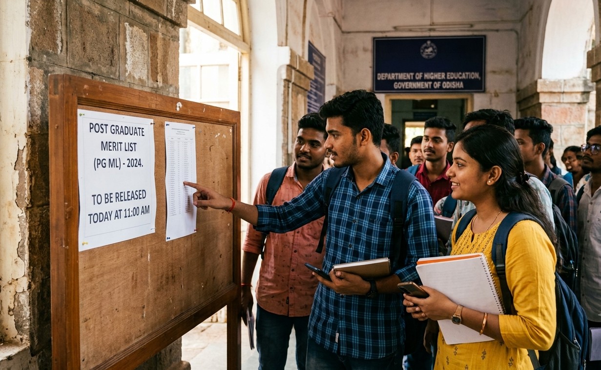 PG Merit List to Be Released Today at 11 AM